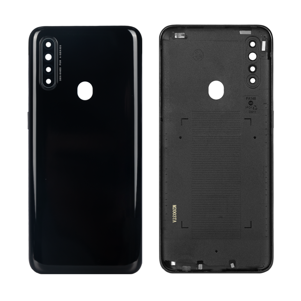 Oppo A31 (CPH2015, CPH2073) Back Cover Mystery Black With Lens OEM