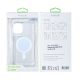 Rixus Magnetic Clear Case For iPhone 15
