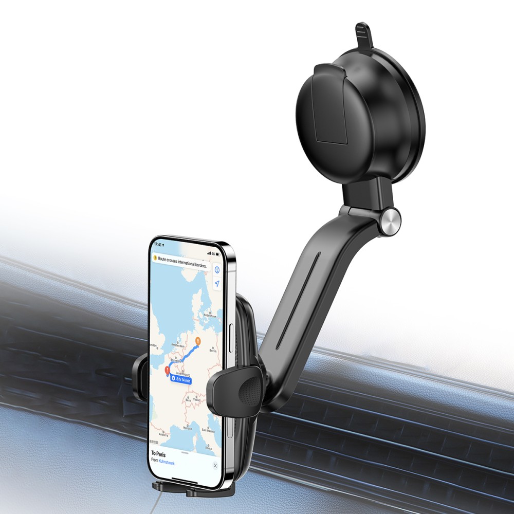 Rixus RXHW17 Multi-functional Premium Mobile Phone Bracket Black