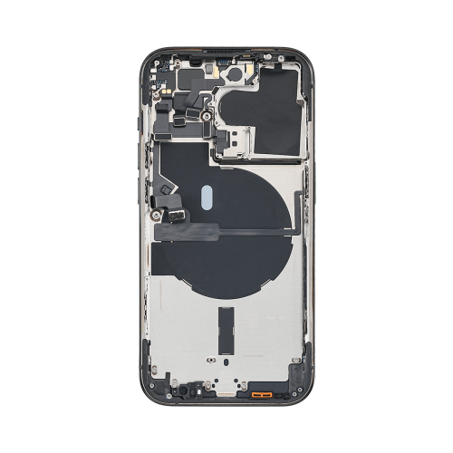 For iPhone 14 Pro Max Complete Housing Incl All Small Parts Without Battery And Back Camera Space Black