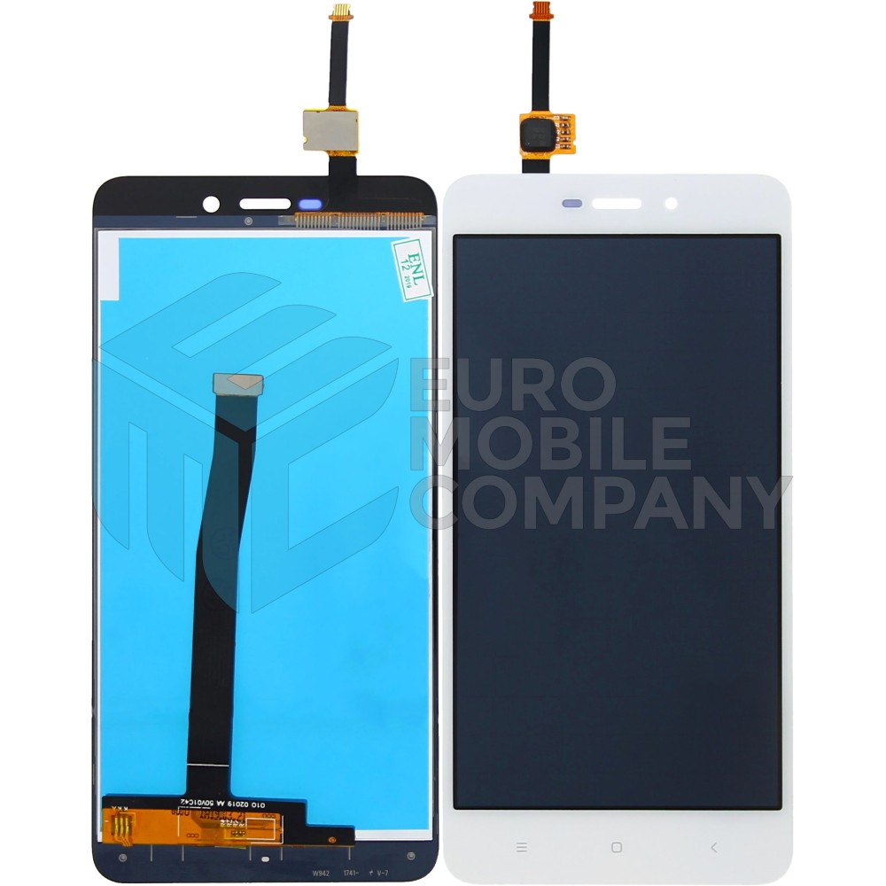 Xiaomi Redmi 4A Display + Digitizer Complete - White