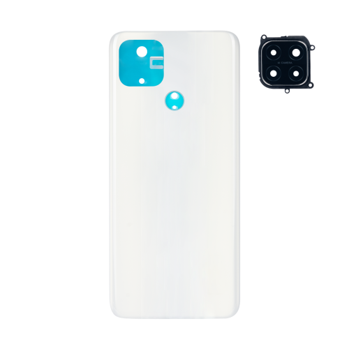 Oppo A15s (CPH2179) Back Cover Fancy White With Lens OEM