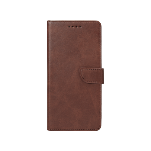 Rixus Bookcase For Samsung Galaxy A54 A546B Brown