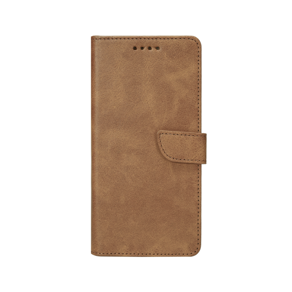 Rixus Bookcase For Samsung Galaxy A8 2018 A530F Light Brown