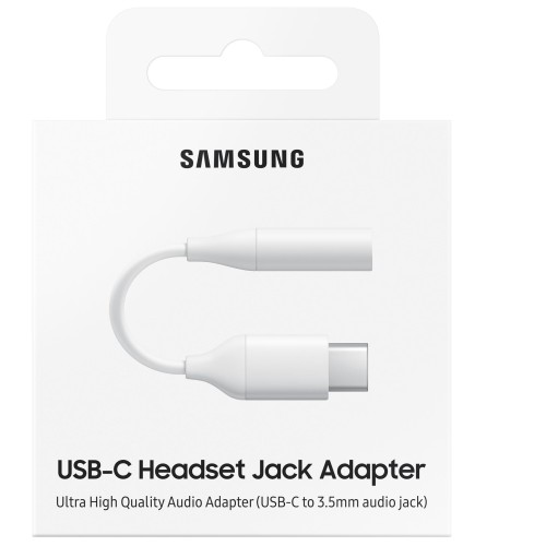 Samsung USB-C headset jack adapter white (EU Blister) EE-UC10JUWEGUS