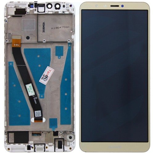 Huawei Y9-2018 Display + Digitizer + Frame - Gold