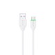 Rixus RXU82C Boost Data Cable Type C 200CM White