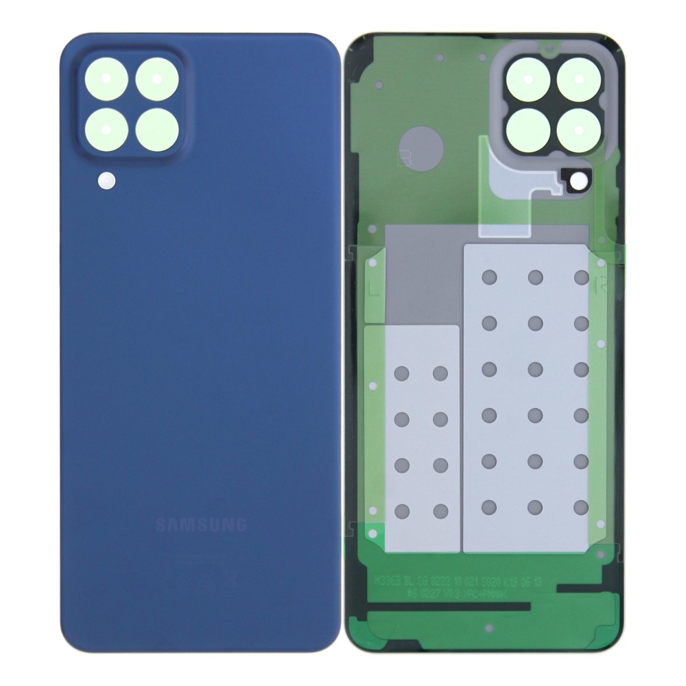 Samsung Galaxy M33 5G M336B Back Cover Blue Without Lens GH82-28444A Service Pack
