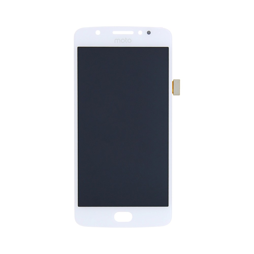Motorola Moto E4 Display + Digitizer Module - White