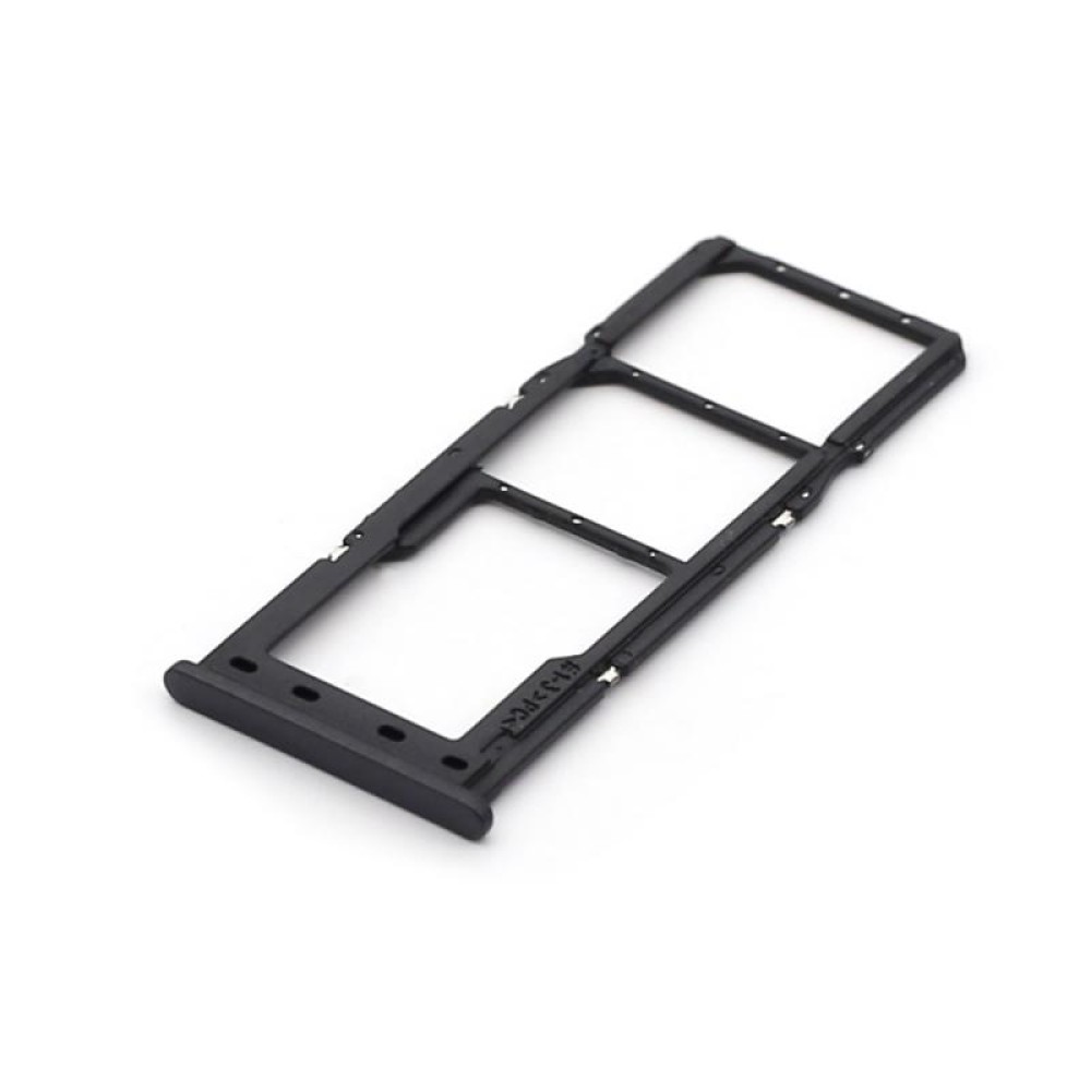 Samsung Galaxy A12 (SM-A125F) Sim Card Holder + Memory Card Holder - Black