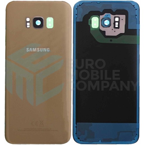 Samsung Galaxy S8 Plus G955F Back Cover Maple Gold With Lens OEM
