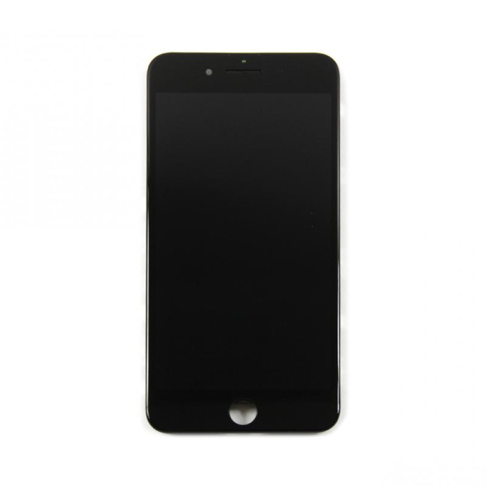 iPhone 7 Plus Display + Digitizer, +Metal Plate A+ High Quality - Black