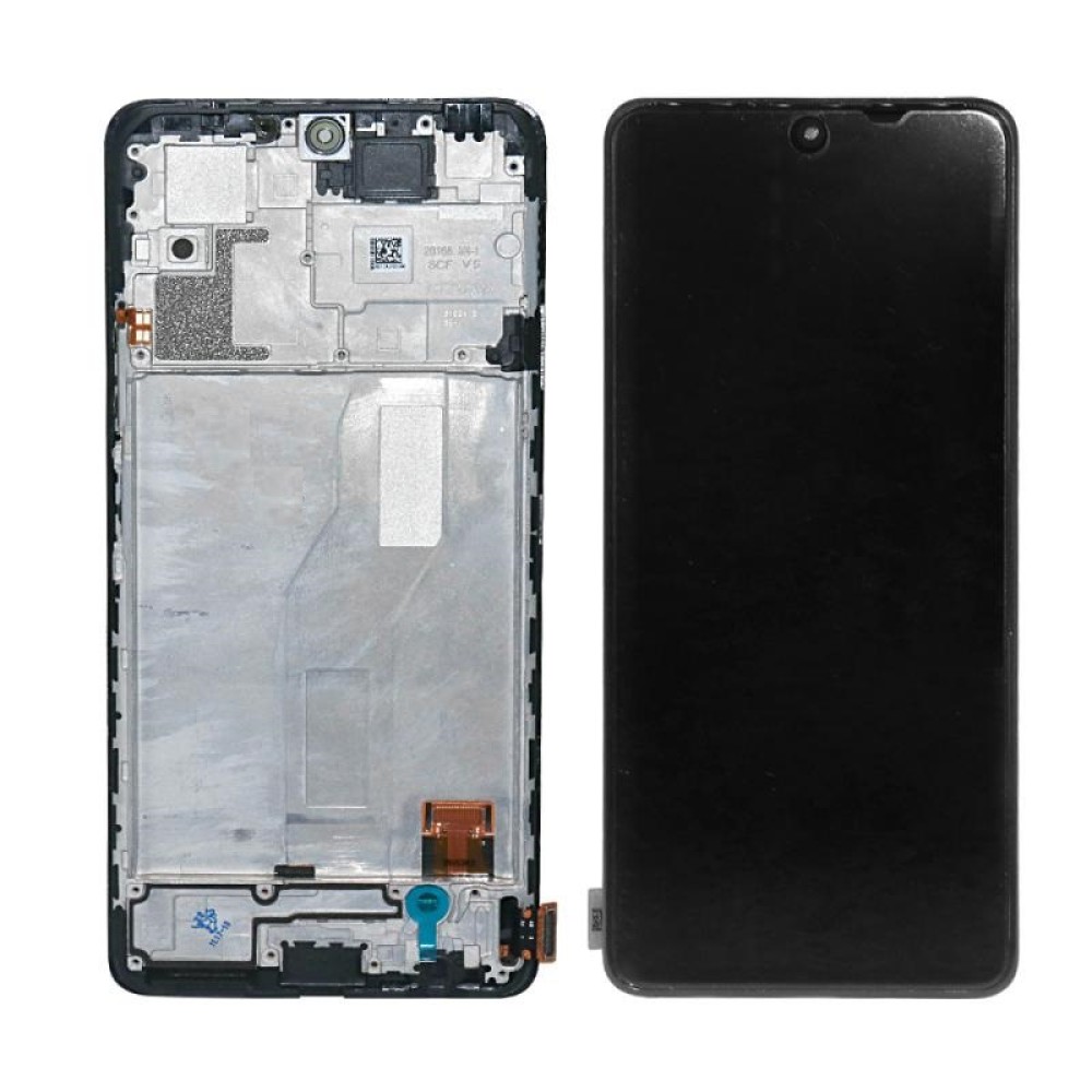 Xiaomi Redmi Note 11 Pro, Redmi Note 11 Pro 5G, Poco X4 Pro 5G Display And Digitizer With Frame Black Soft-OLED