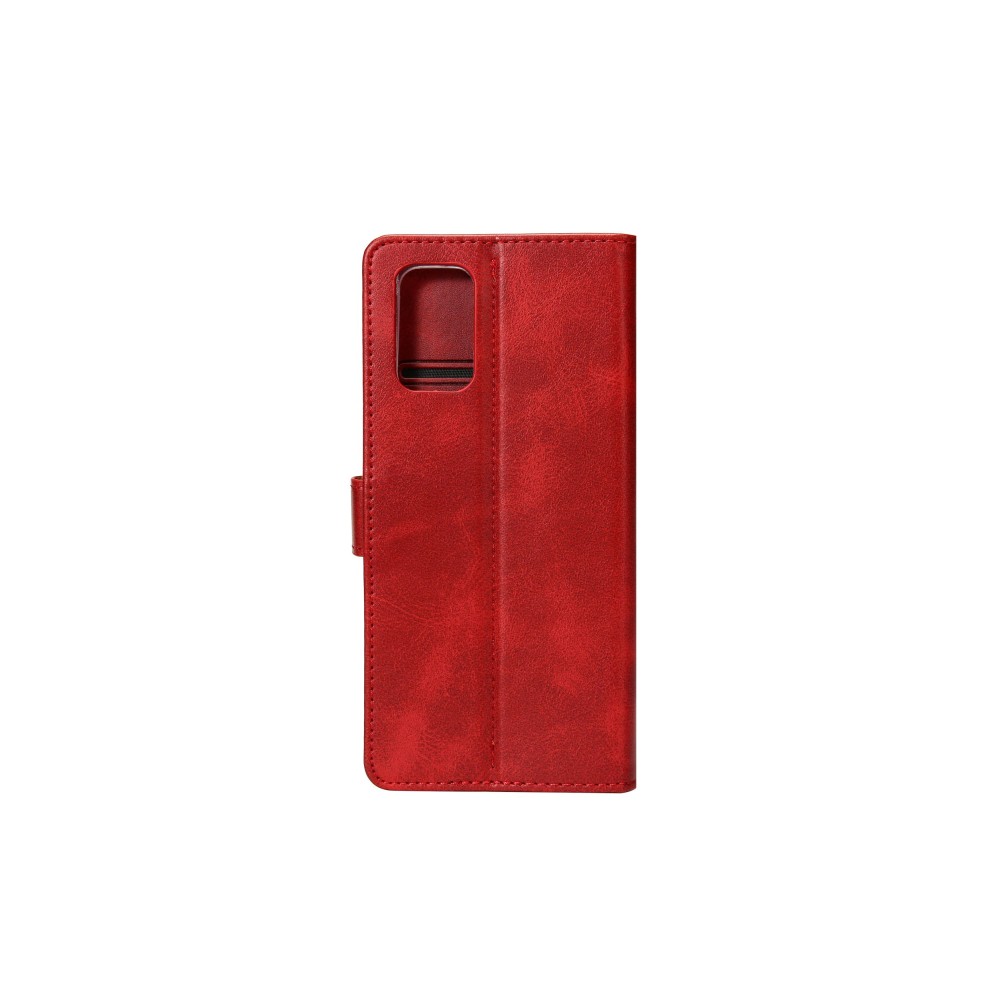Rixus Bookcase For Samsung Galaxy A2 Core A260F Dark Red