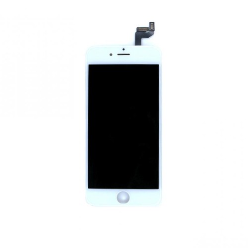 iPhone 6S Plus Display + Digitizer, +Metal Plate A+ High Quality - White