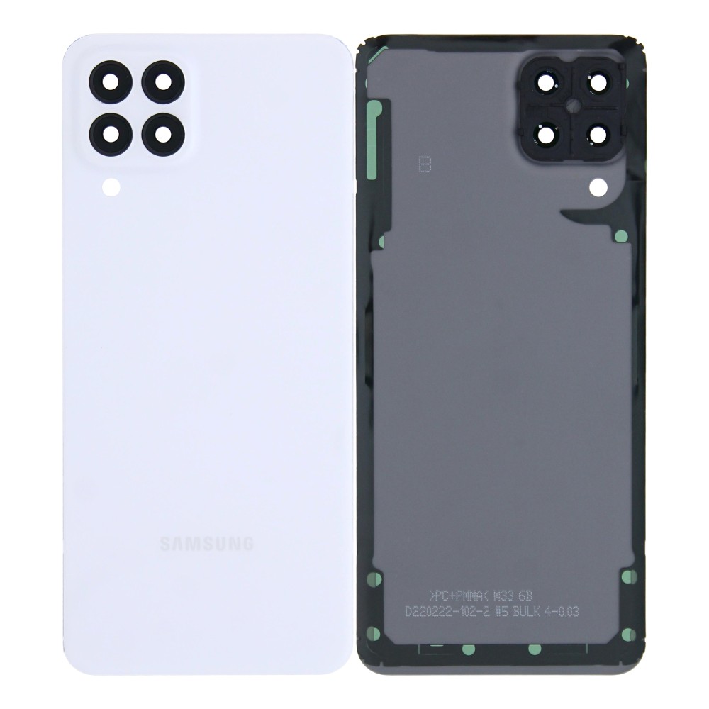 Samsung Galaxy M33 5G M336B Back Cover White With Lens OEM