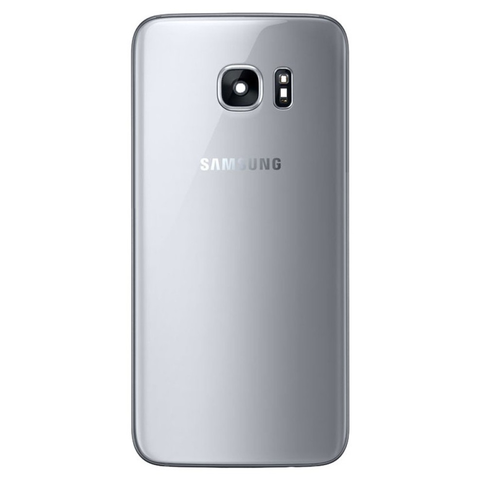 Samsung Galaxy S7 Edge G935F Back Cover Silver With Lens OEM