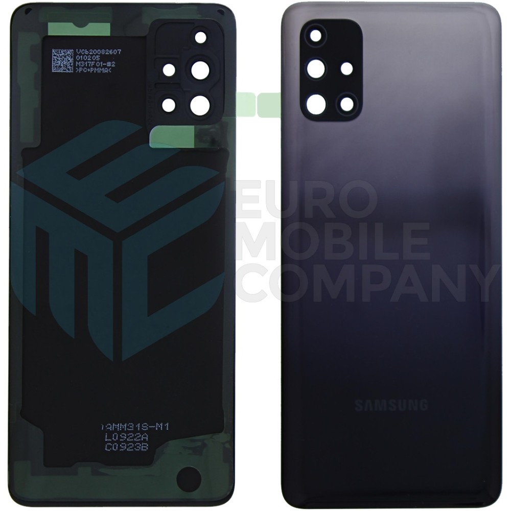 Samsung Galaxy M31s M317F Back Cover Mirage Black With Lens OEM