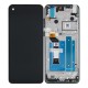 Motorola One Action (XT2013) Display Complete + Frame (5D68C14737PW / 5D68C14737) - Black