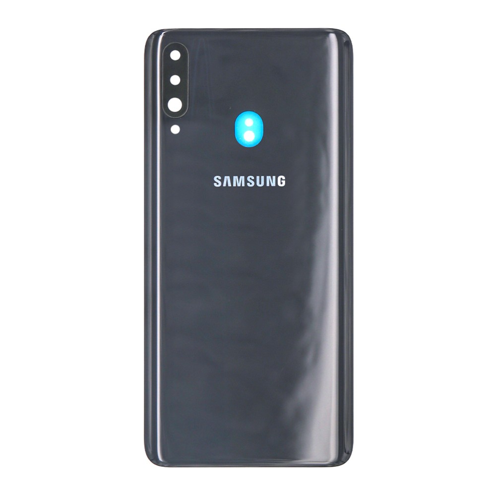 Samsung Galaxy A20s A207F Back Cover Black With Lens OEM