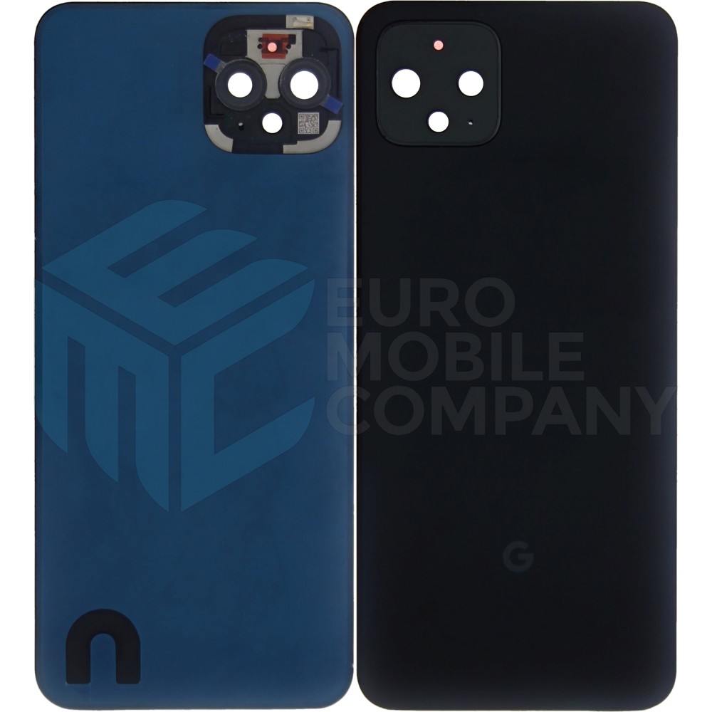 Google Pixel 4 (G020M) Back Cover Just Black With Lens OEM