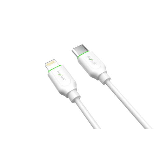 Rixus RX2023 Data Sync And Fast Charge 200CM White