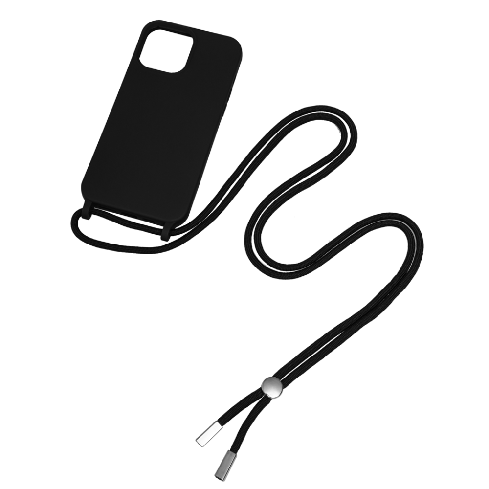 Furlo TPU Necklace Cord Cover for iPhone 6 Plus - Black