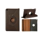 iPad 2/3/4 360 Rotating Case - Brown