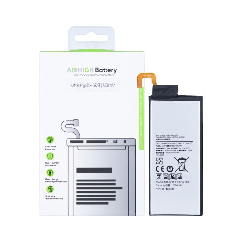 Samsung Galaxy S6 Edge (SM-G925F) Battery EB-BG925ABE - 2600mAh (AMHigh Premium)