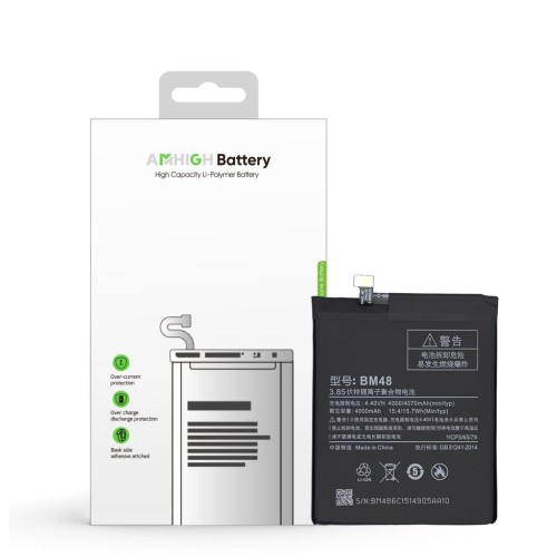 Xiaomi Mi Note 2 Battery BM48 - 4070mAh (AMHigh Premium)