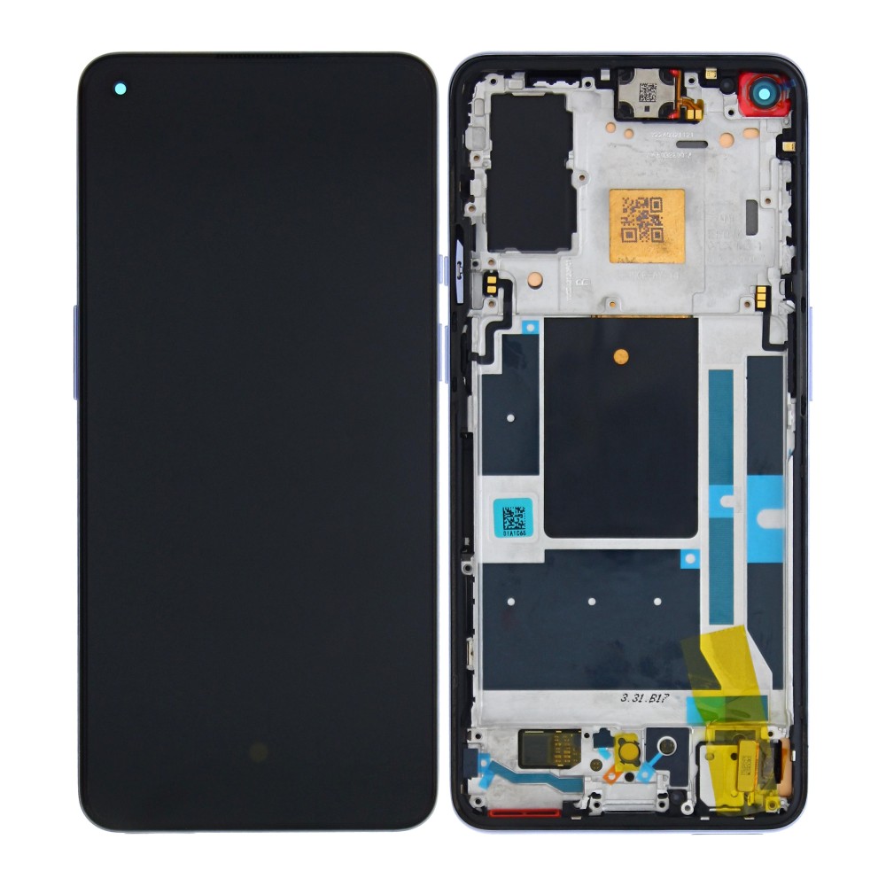 OnePlus 9 (LE2113) Display Complete + Frame (1001100054) - Winter Mist