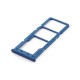 Samsung Galaxy A12 (SM-A125F) Sim Card Holder + Memory Card Holder - Blue