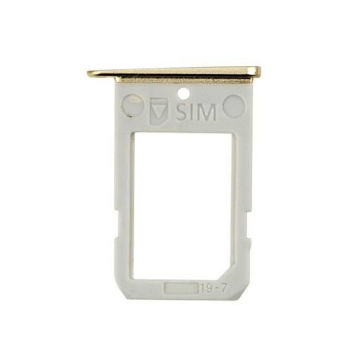 Samsung Galaxy S6 Edge (SM-G925F) Sim Card Tray - Gold