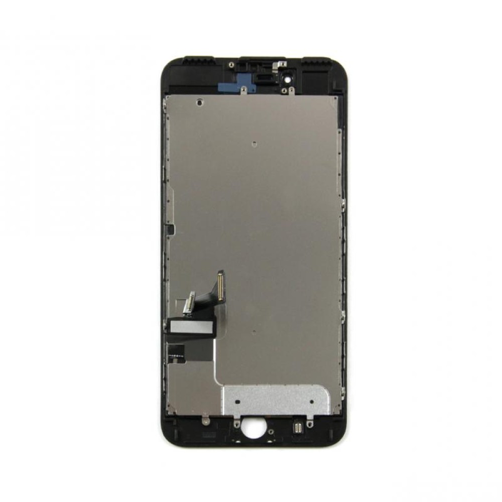 iPhone 7 Plus Display + Digitizer, +Metal Plate A+ High Quality - Black