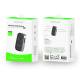 Rixus RXBT33 Bluetooth 5.0 And AUX Receiver Black Silver