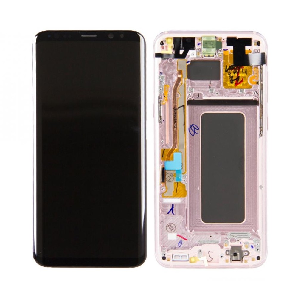 Samsung Galaxy S8 Plus (SM-G955F) Display with Digitizer + Frame - Pink