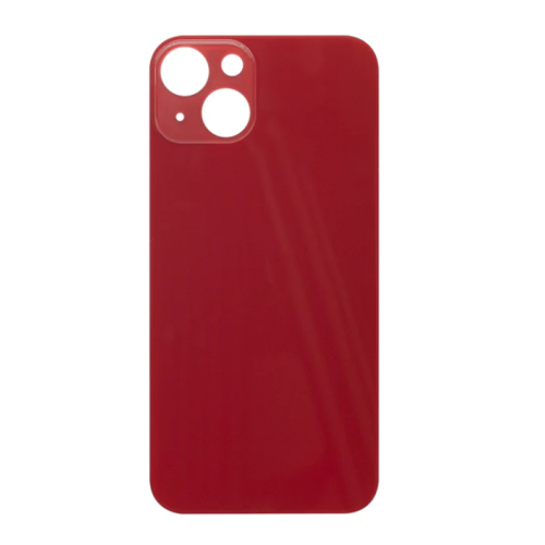 For iPhone 13 Extra Glass Red (Enlarged Camera Frame) (excl. Logo)