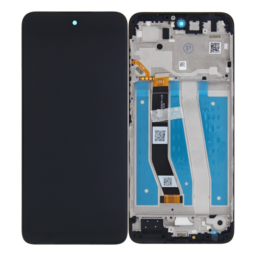 Motorola Moto G14 (XT2341) Display Complete + Frame (5D68C23075) - Black