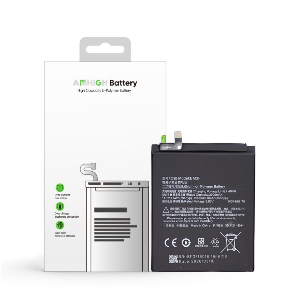 Xiaomi Mi 8 Pro Battery BM3F - 3000mAh (AMHigh Premium)