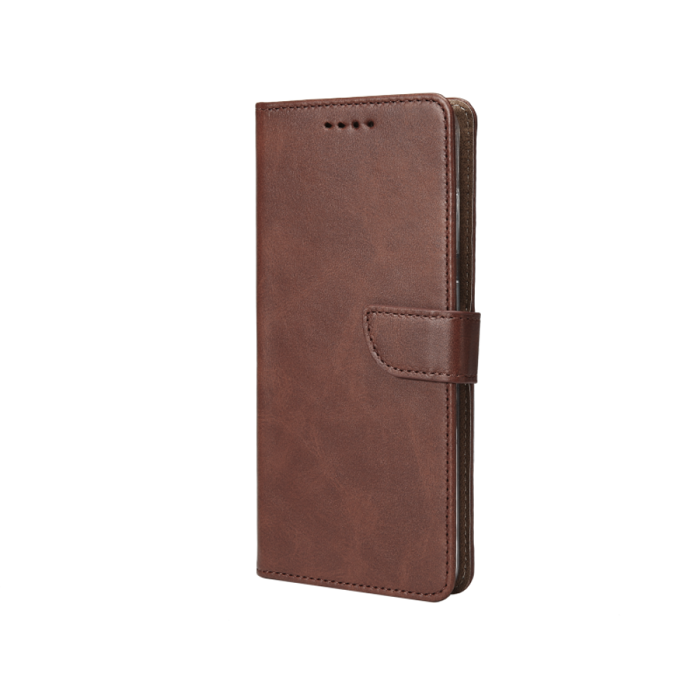 Rixus Bookcase For Samsung Galaxy A54 A546B Brown