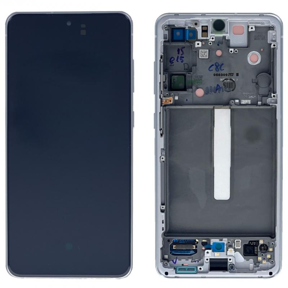 Samsung Galaxy S21 FE (SM-G990B) Display Complete GH82-26414B - White