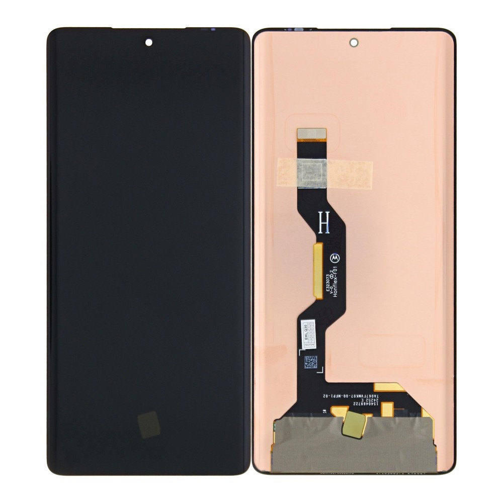 Motorola Moto Edge 50 Fusion Display And Digitizer Without Frame Black OEM