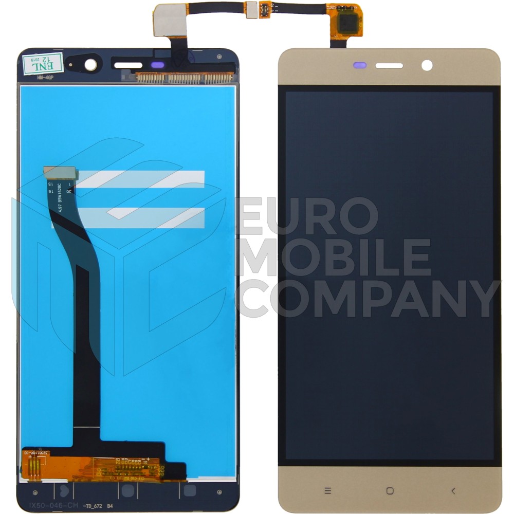 Xiaomi Redmi 4 Pro/ Redmi 4 Prime Display + Digitizer Complete - Gold