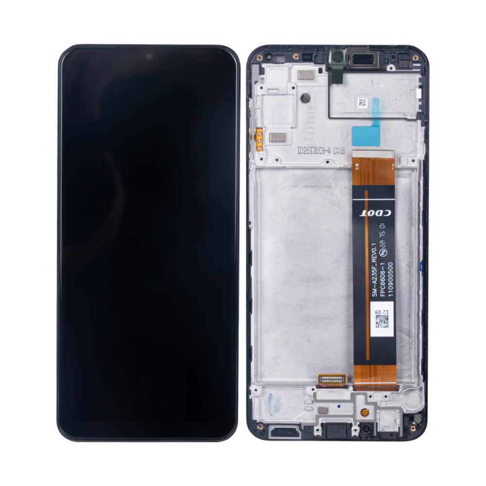 Samsung Galaxy A23 4G SM-A235F Display And Digitizer With Frame Black Soft-OLED