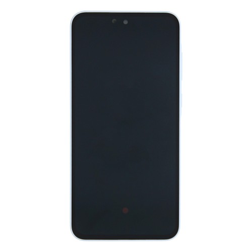 Samsung Galaxy A35 5G A356B Display And Digitizer With Frame Light Blue Pre Assembled