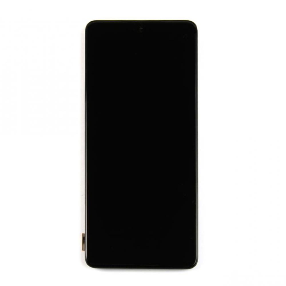 Samsung Galaxy M52 5G (SM-M526B) Display With Frame Black Soft-OLED