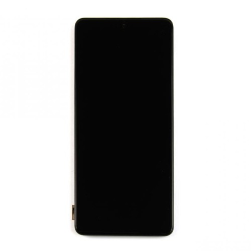 Samsung Galaxy M52 5G (SM-M526B) Display With Frame Black Soft-OLED