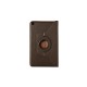 iPad 2/3/4 360 Rotating Case - Brown