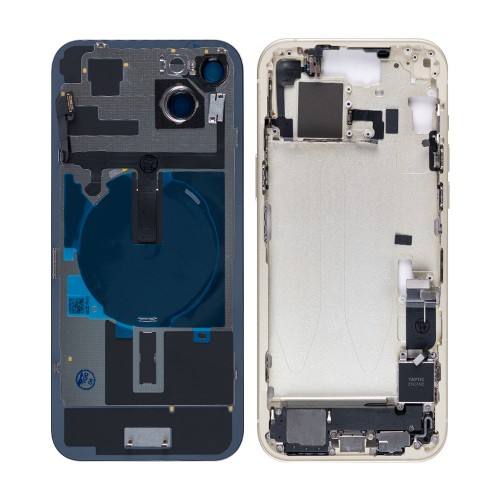 For iPhone 15 Plus Complete Housing Incl All Small Parts Without Battery And Back Camera Yellow