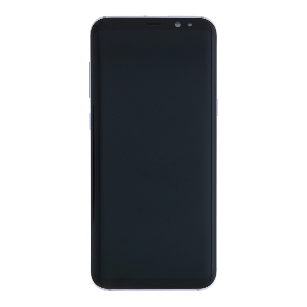 Samsung Galaxy S8 Plus (SM-G955F) Display Complete + Frame & Battery - Orchid Gray (VIOLET)